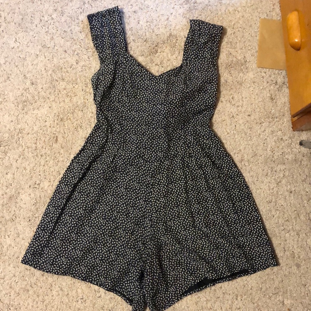 Cute flowered romper